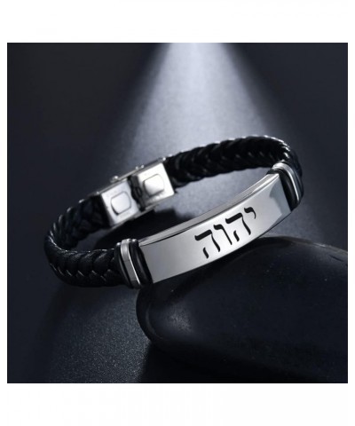 Israelite Jewish Jewelry Jehovah YHVH YHWH Silicone Bracelet Religious Hebrew Bible Christ Name of God Amulet Wristband for A...