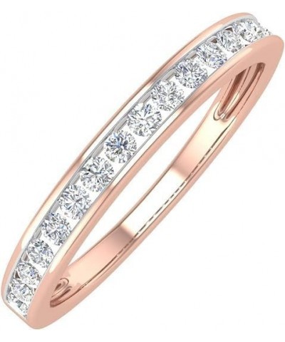 1/2-2.5 Carat Channel Set LAB GROWN Diamond Ladies Anniversary Wedding Band in 10K White Gold 7 Rose Gold $507.76 Rings