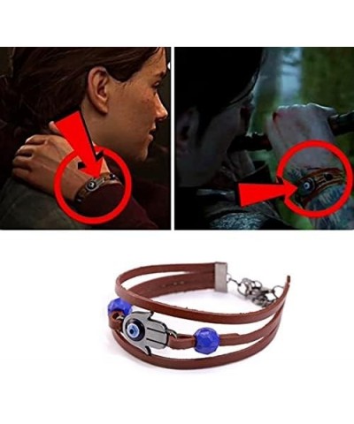 Ellie Devil's Eye Blue Bracelet For Game The Last of Us 2 Beads Bangle Jewelry Accessories Gifts HAH2582 $9.23 Bracelets