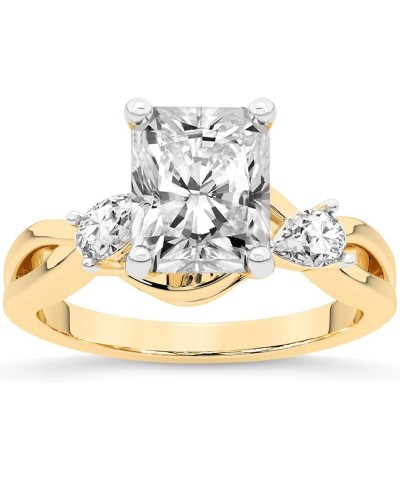 1 Carat -5 Carat | IGI Certified Lab Grown Diamond Engagement Ring | 14K Or 18K in White, Yellow Or Rose Gold | Odette Three ...