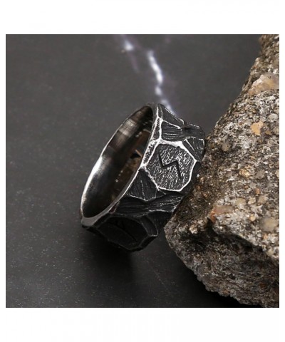 Norse Viking Rings, Nordic Rings for Men Women Retro Jewelry Viking Stainless Steel Celtics Knot Ring Men Nordic Trinity Wedd...