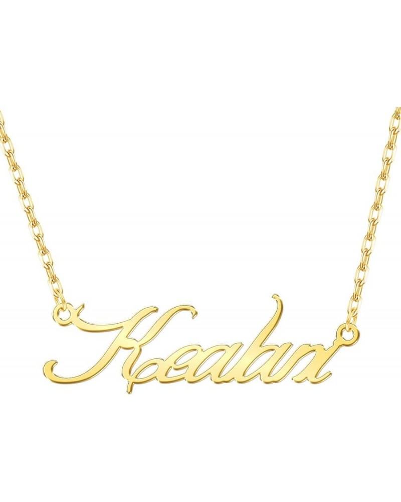 Custom Name Necklace with Any Name Personalized, Sterling Silver Jewelry Gift for Women Style-4 $14.15 Necklaces