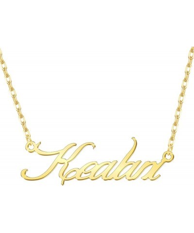 Custom Name Necklace with Any Name Personalized, Sterling Silver Jewelry Gift for Women Style-4 $14.15 Necklaces