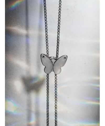 Grunge Punk Butterfly Pendant Necklaces, Techno Rave Party Jewelry 2 B30 $8.39 Necklaces