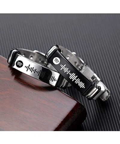 Custom Photo Bracelet for Men Women,Personalized Photo Bracelet Customized Picture for Him Her Stainless Steel Adjust Engrave...