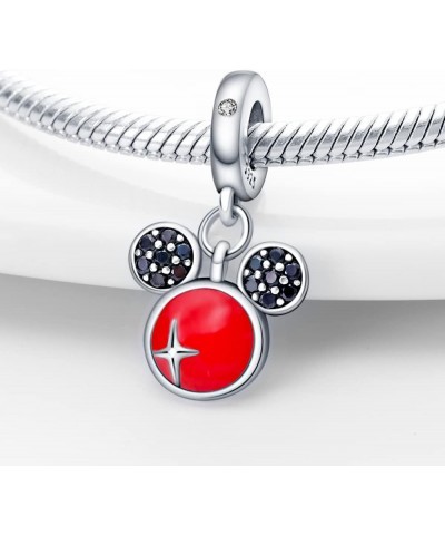 Bead Charms fit Pandora Bracelet, 925 Sterling Silver Pendant Charm with 5A Cubic Zirconia for Necklace and Bracelet Birthday...