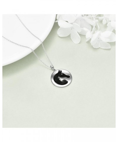 Horse Necklace Girls Pendant 925 Sterling Silver Pendant Pony Necklace Jewelry Gifts for Women Girls horse girl 2 $15.58 Neck...