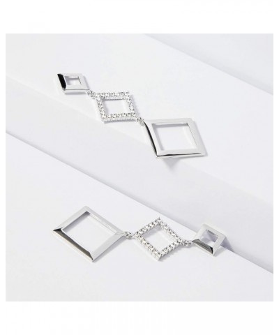 Dangle Earrings for Women White $13.49 Others