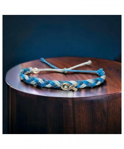 Prostate Cancer Awareness Bracelets Braided Style $10.99 Bracelets