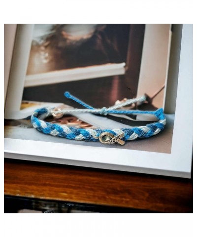 Prostate Cancer Awareness Bracelets Braided Style $10.99 Bracelets