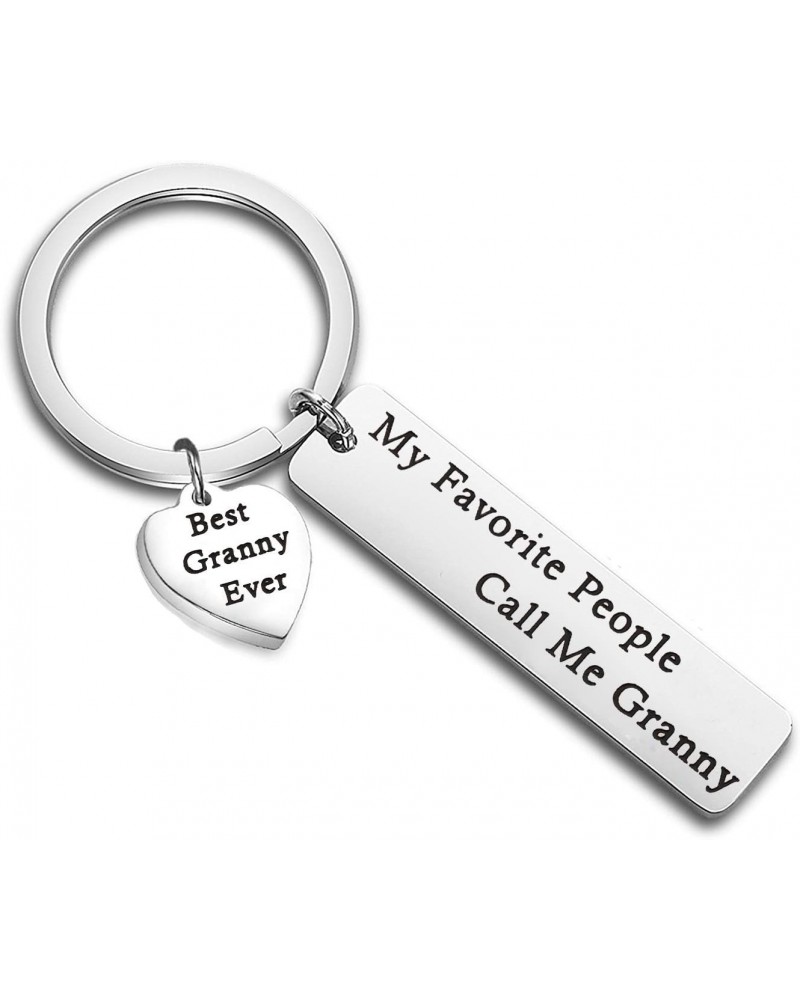 Nanny Gift My Favorite People Call Me Nanny Keychain Best Nanny Ever Jewelry Babysitter Gift Grandma Gift (granny) $8.99 Pend...