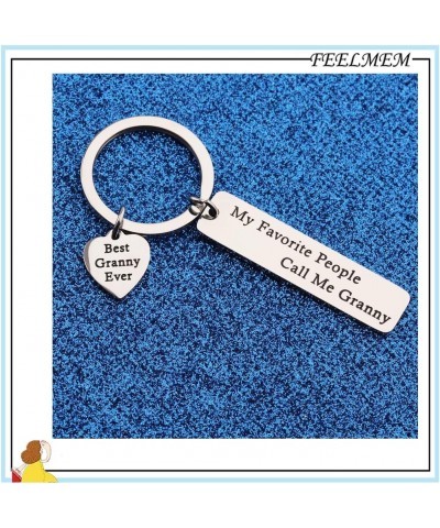 Nanny Gift My Favorite People Call Me Nanny Keychain Best Nanny Ever Jewelry Babysitter Gift Grandma Gift (granny) $8.99 Pend...