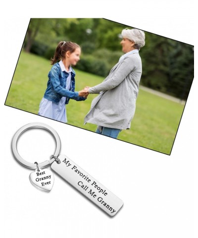 Nanny Gift My Favorite People Call Me Nanny Keychain Best Nanny Ever Jewelry Babysitter Gift Grandma Gift (granny) $8.99 Pend...