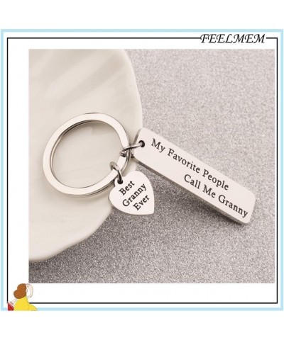 Nanny Gift My Favorite People Call Me Nanny Keychain Best Nanny Ever Jewelry Babysitter Gift Grandma Gift (granny) $8.99 Pend...