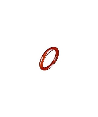 58mm-62mm Natural Brazilian Red Agate Bracelet Women's Jade Round Bar Bangle $16.36 Bracelets