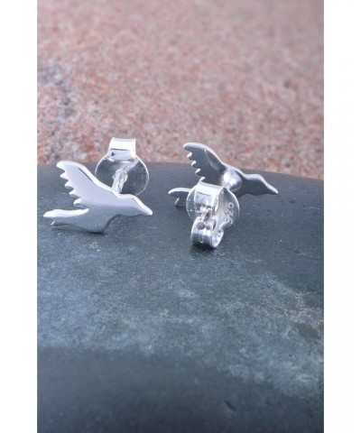 925 Sterling Silver Womens Dainty Holy Spirit Faith Dove Stud Earrings - Christian Gifts for Girls Teens Mom WIfe 0.35in $16....