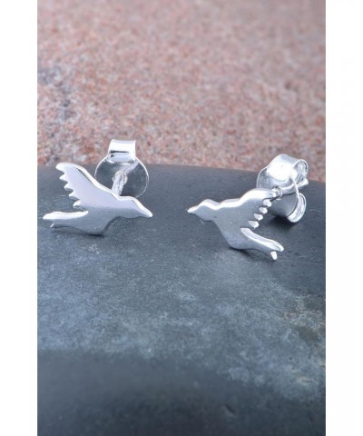 925 Sterling Silver Womens Dainty Holy Spirit Faith Dove Stud Earrings - Christian Gifts for Girls Teens Mom WIfe 0.35in $16....