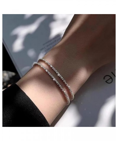 Layered Bracelets Bracelets Set for Women 14K Gold Plated/Silver Dainty Link Chain Bracelet Stackable Jewelry Gifts for Girls...