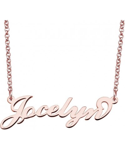 Sterling Silver Pendant Customized Personalized Name Necklace Jocelyn $15.95 Necklaces