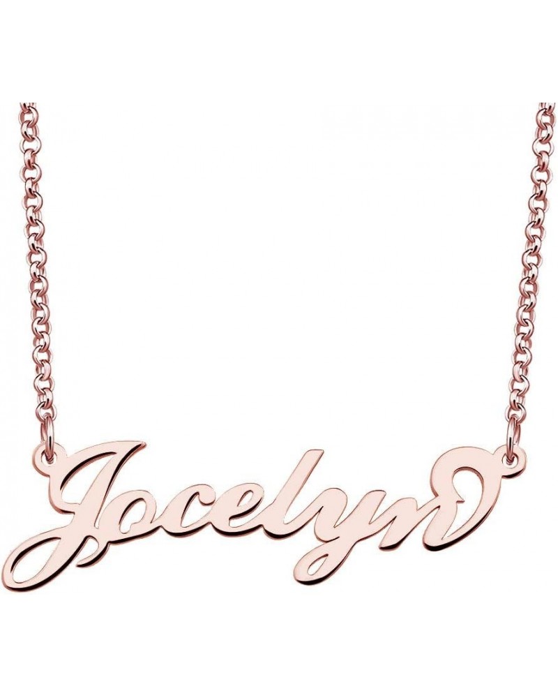 Sterling Silver Pendant Customized Personalized Name Necklace Jocelyn $15.95 Necklaces