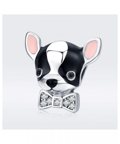 Love Dog Charm 925 Sterling Silver French Bulldog Charm Puppy Pet Dog Animal Charms for Dog Lovers Love dog- Chihuahua dog $9...