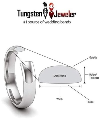 His & Her's 8MM & 6MM Black Tungsten Carbide Wedding Band Ring Set w/Laser Etched Celtic Design $19.67 Sets