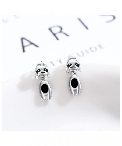 Animal Earrings 925 Sterling Silver Hypoallergenic Sloth/Butterfly/Octopus Earrings Stud Cute Animal Jewelry for Women Girls ...