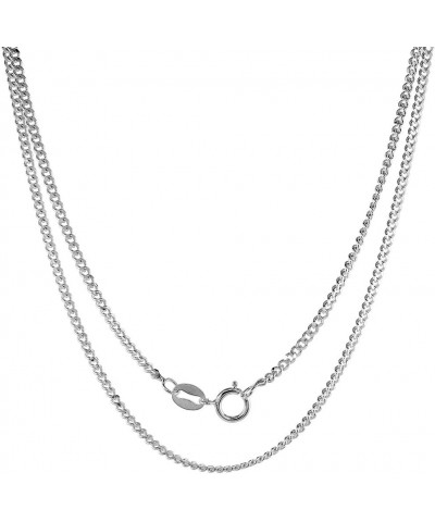 Sterling Silver Number 50 Necklace for Jersey Numbers & Recovery High Polish 3/4 inch, 2mm Curb Chain 24-inch-Necklace $20.46...