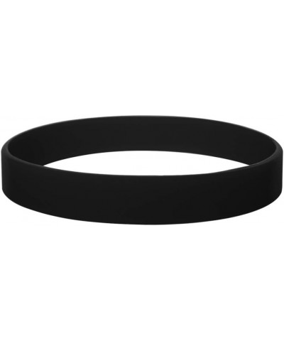 MZZJ 12 Pack-Motivational Faith Positive Inspirational Bracelet 7.5Inches 12MM Silicone Rubber Waterproof Outdoor Sport Band ...