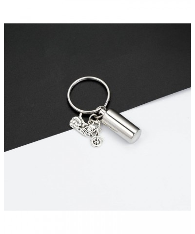 Cylinder Vial Urn Keychain for Ashes Cremation Urn Necklace Keepsake Ashes Memorial Jewelry for Humans Motorcycles $8.79 Neck...