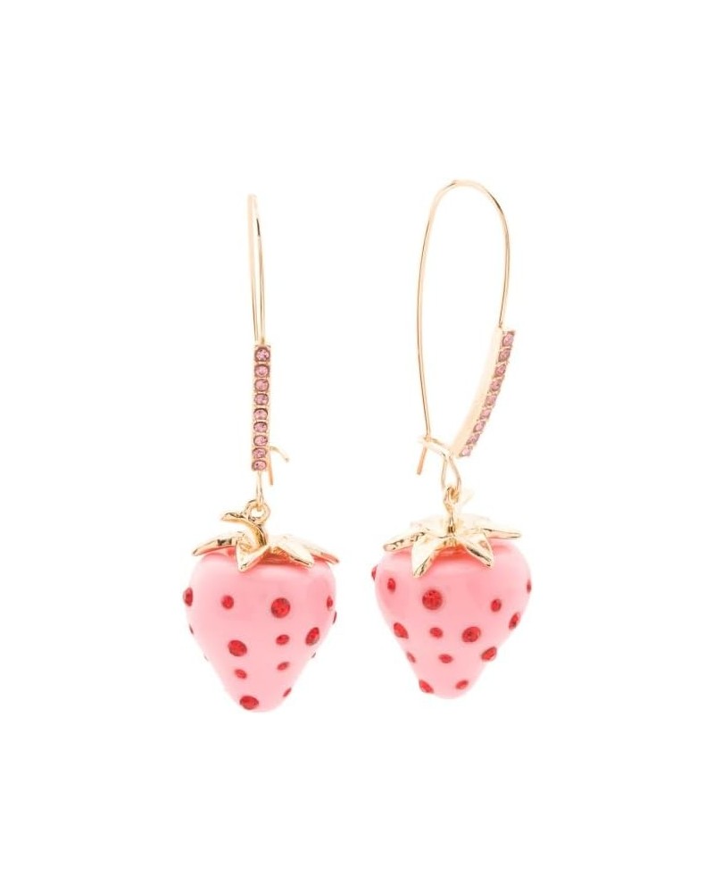 Strawberry Earrings Strawberry Pink/Gold $21.07 Earrings