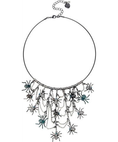 Spider Statement Wire Necklace $27.93 Necklaces