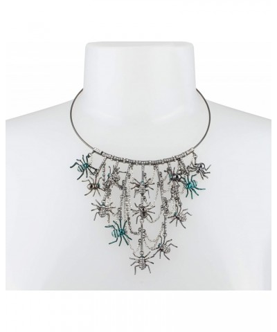 Spider Statement Wire Necklace $27.93 Necklaces