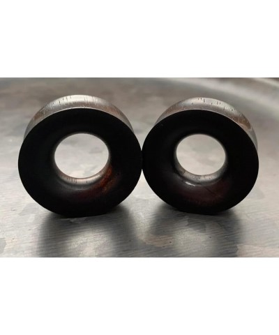 PAIR of Concave Black Areng Wood Organic Double Flare Tunnels/Plugs - Body Jewelry 3/4" (19mm) $13.20 Body Jewelry