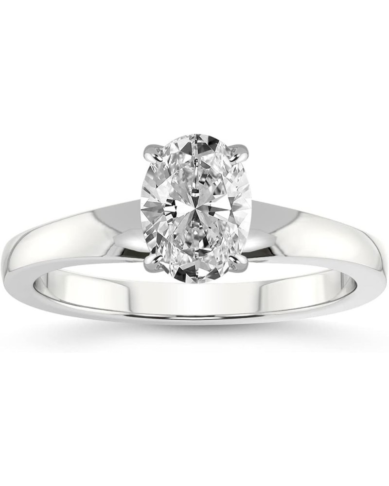 1 Carat - 5 carat | IGI Certified Lab Grown Diamond Engagement Ring | 14K Or 18K in White, Yellow Or Rose Gold | Arielle Soli...