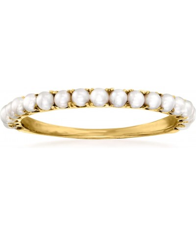 by Ross-Simons 1.5-2mm Cultured Pearl Ring in 14kt Yellow Gold $91.26 Rings