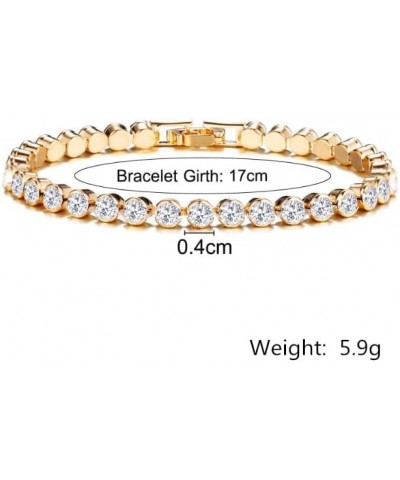 Infinity Bracelets for Women Adjustable Bracelet for Women Friendship Bracelets Love Bracelet Cubic Zirconia Bracelet gold zi...