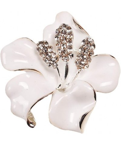 Brooch Pin Women's Rhinestones Breastpin for Wedding/Banquet/Bouquet 2 PCS Black & White $10.79 Others