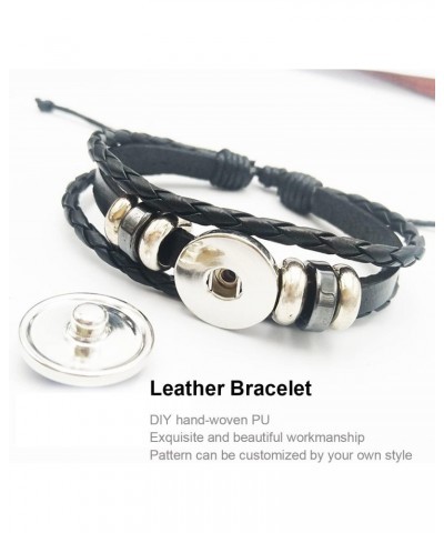 Custom Picture Leather Bracelets for Women Personalized Braided Rope Bracelet Customized Photo Wristband Jewelry Birthday Chr...