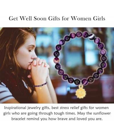 Personalized Inspirational Gifts for Women Girls, Motivational Beaded Bracelets Encouragement Meaningful Gifts for Daughter S...