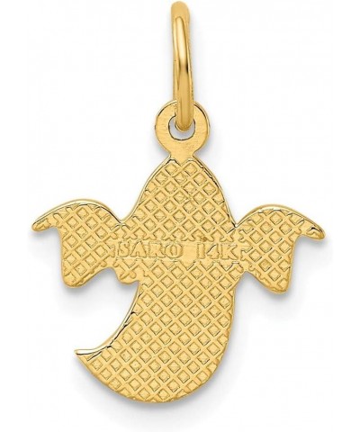 Solid 14K Yellow Gold Ghost Charm (0.47 x 0.79 Inches) $88.00 Bracelets