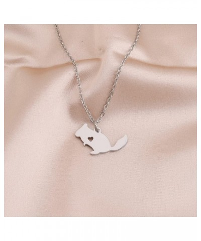 Chinchilla Pendant Necklace Chinchilla Lover Gift For Chinchilla Pet Owner chinchilla necklace $8.66 Others