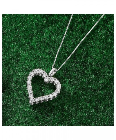 0.30 ct. t.w. Diamond Heart Pendant Necklace Sterling Silver 20.0 Inches $83.85 Necklaces