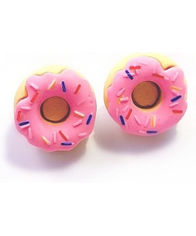 Sweet Donut Stud Earrings Resin Donuts Cake Food Simulate Earrings for Women Girls Jwelry Resin 1 $5.60 Earrings