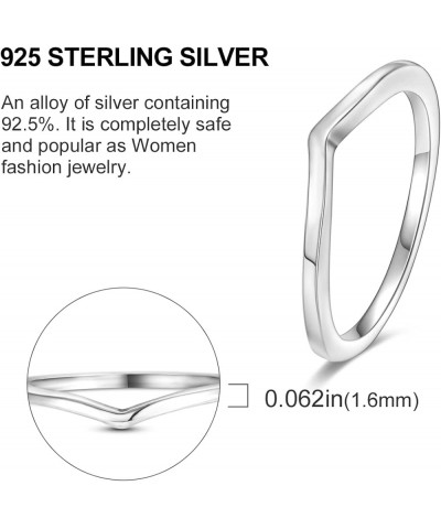 925 Sterling Silver Rings for Women Cubic Zirconia Rings Vintage Heart Ring Stackable Simple Rings for Girls Statement Rings ...