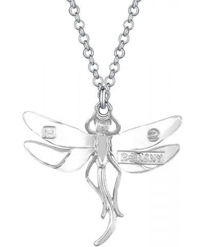 Statement Enamel Rhinestone Dragonfly Necklaces Pendant Original Design Gifts for Women Nature lover Jewelry Grey $8.95 Neckl...