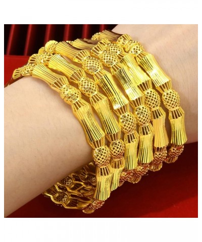 Indian 24K Gold Plated Bangles For Women & Girls Ethnic Designer Wedding Dubai Bracelet Jewelry Gifts 2pcs TB-29-2 $11.43 Bra...