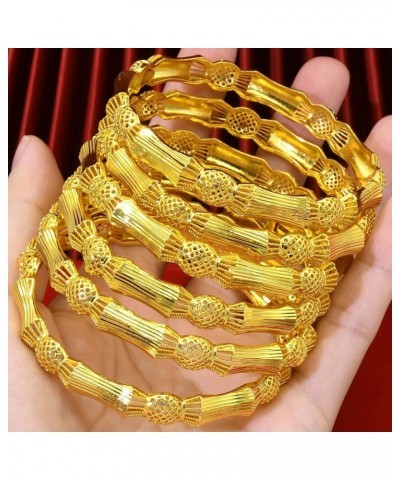 Indian 24K Gold Plated Bangles For Women & Girls Ethnic Designer Wedding Dubai Bracelet Jewelry Gifts 2pcs TB-29-2 $11.43 Bra...