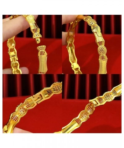 Indian 24K Gold Plated Bangles For Women & Girls Ethnic Designer Wedding Dubai Bracelet Jewelry Gifts 2pcs TB-29-2 $11.43 Bra...