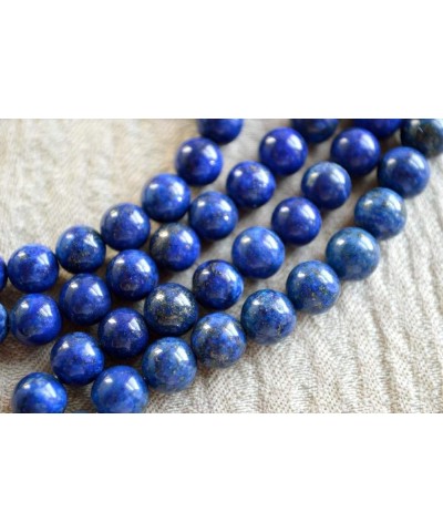 AAA Grade || Lapis lazuli mala beads || Yoga Jewelry || 6 mm, 8 mm,10 mm || Hand knotted || Natural Undyed || 108 prayer bead...